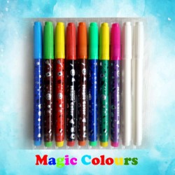 Magic Color Pen Set with Magical Drawing Book