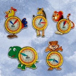 Fun kids clock learning time