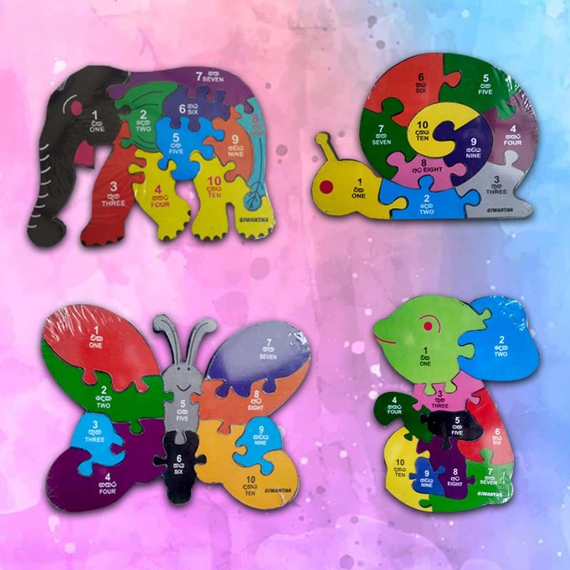 Kids puzzle animals | Wooden Animals Puzzle